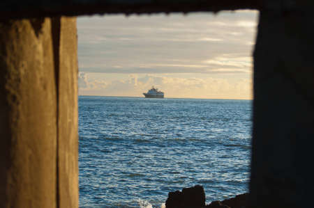 village portugal tourism walls town landscape towerの写真素材