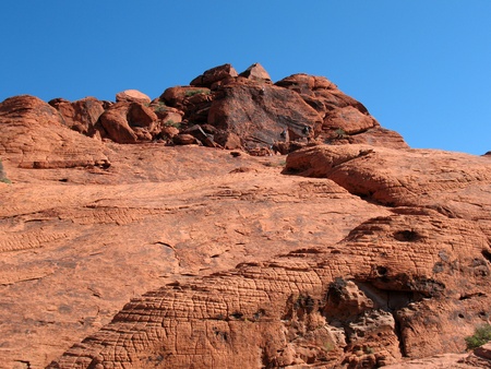Red Rock Canyon Nevadaの写真素材