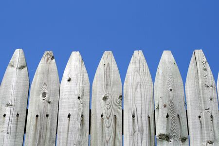 Wooden fenceの写真素材