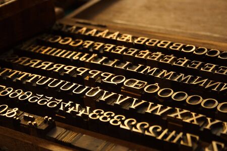 Caratteri Antichiの写真素材