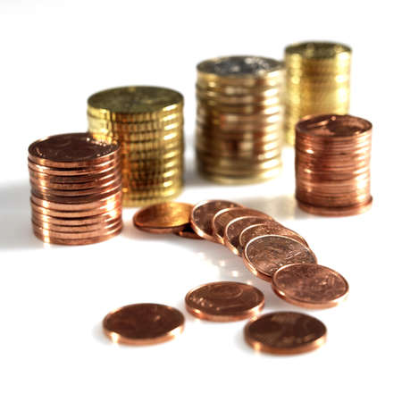 Pile of Euro Coins