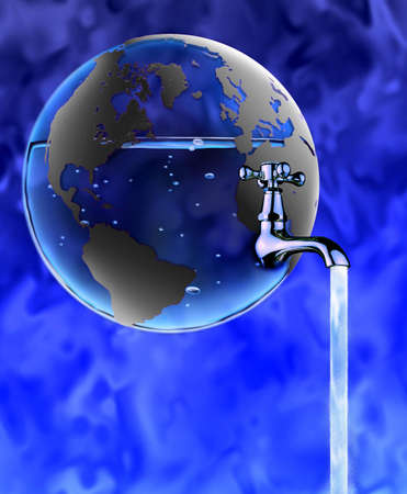 Symbolic image for Water Pollutionの写真素材