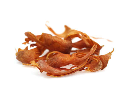 DRIED MACE FORM NUTMEG myristica fragransの写真素材