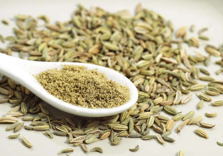 POWDER AND FENNEL SEEDS foeniculum vulgare
