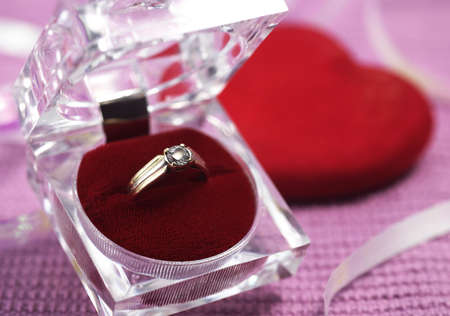 Diamond Ring offered on Valentine's Day