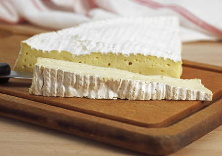 Brie de Meaux, a French Cheese made from Cow's Milk