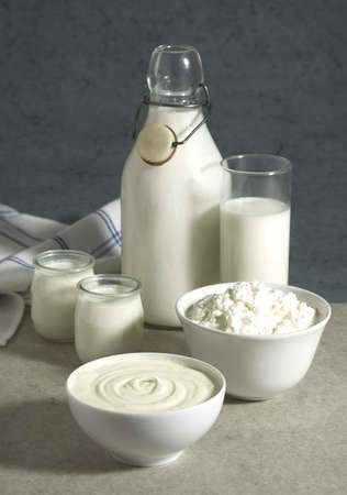 Dairy Products, Cream, Milk, Soft cheese, Yogurt