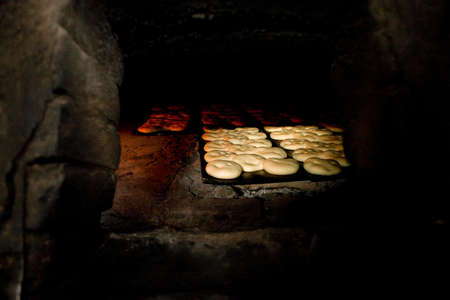 Traditional Bakery in Pilcopata Village, Bread in Baker's Oven, Peru
