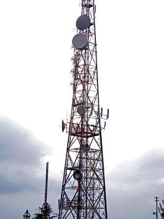 Communication Antenna, Transmitter, Sicily in Italy