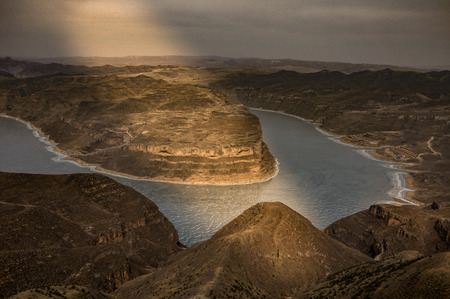 Shanxi laoniuwan natural landscapeの写真素材