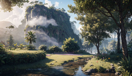 Landscape view of the Vinales Valley, Pinar del Rio, Cubaの素材