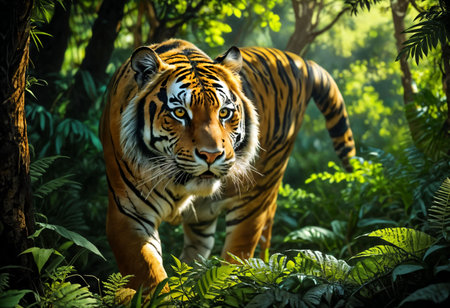 Sumatran tiger (Panthera tigris altaica)の素材