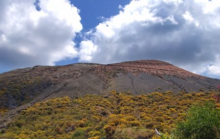 Vulcano - active volcano, Lipari, Sicily, Italyの写真素材