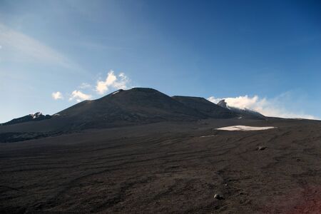 Volcano mountain Etna, Sicily, Italy の写真素材