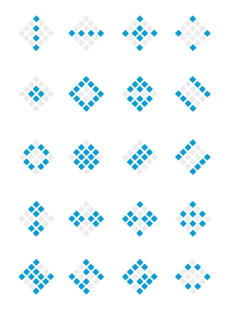 Vector set of assorted signsのイラスト素材