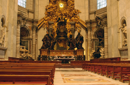 Inside the churchのeditorial素材