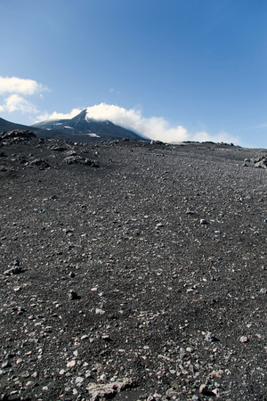 Volcano mountain Etna, Sicily, Italy の写真素材