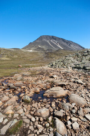 Besseggen Ridge in Jotunheimen National Park, Norwayの写真素材