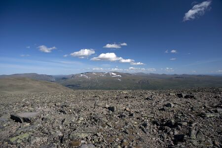 Besseggen Ridge in Jotunheimen National Park, Norway