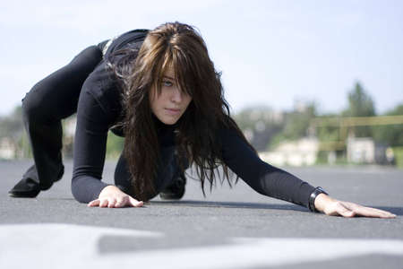 Olga - the best russian girlの写真素材