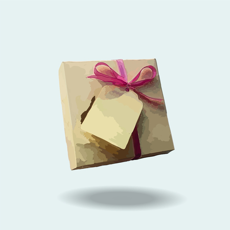Cute gift for your loved ones, vector illustrationのイラスト素材
