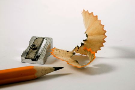 sharpner with pencils on abstract background

の写真素材