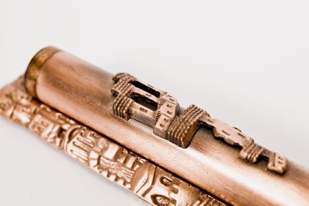 mezuzah on isolated background
の写真素材