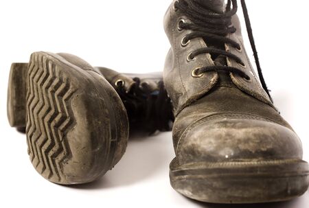 worn shoes on isolated background

の写真素材