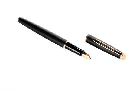 Elegant fountain penの写真素材