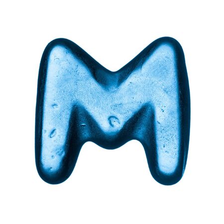 letter of ice alphabetの写真素材