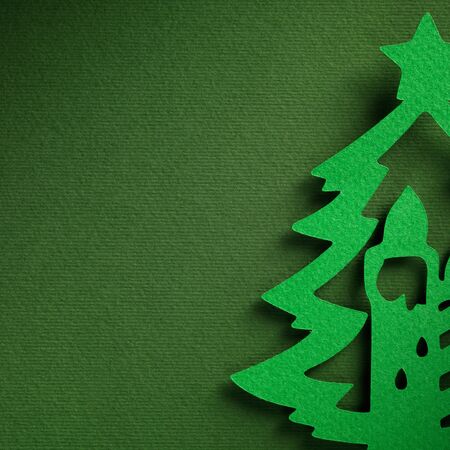 Christmas paper background texture papercraft theme.の写真素材