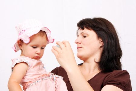 Mom ond babyの写真素材