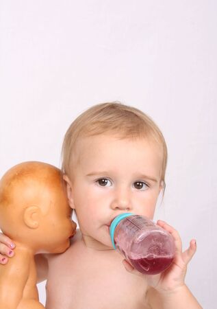 Child eatingの写真素材