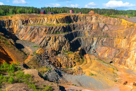 Mining Area of the Great Copper Mountain in Falun, Sweden - UNESCO World Heritage Site