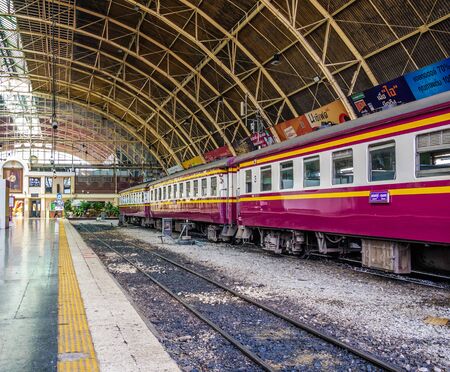 Bangkok railway station,Thailand 21 May 2019:Bangkok railway station(Hua lam phong),The main railway...