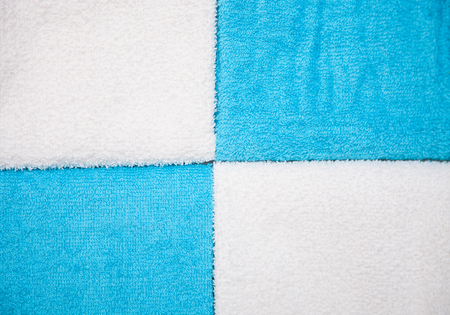 Cotton towels  background - closeup shotの写真素材