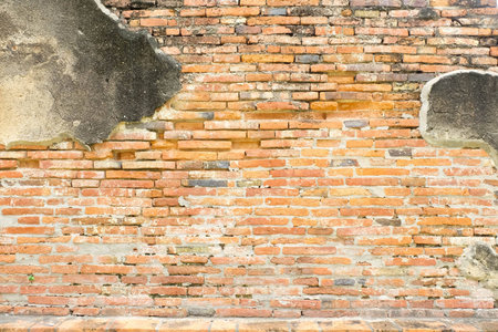 Old bricks wall for backgroundの写真素材
