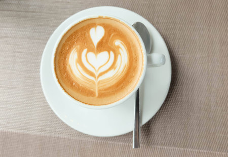 Cappuccino cafeの写真素材