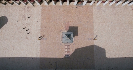 The Great Mosque of the Umayyads, Damascusの写真素材