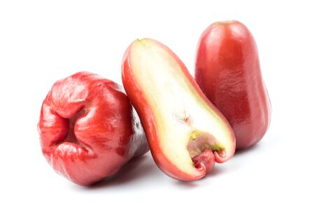 rose apple (chomphu) fresh isolatedの写真素材
