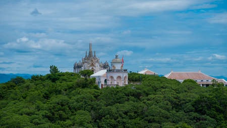 Phra Nakhon Khiri or official called Phra Nakhon Khiri Historical Park It is an important and symbolic tourist destination of Phetchaburi Province, Thailand.の写真素材