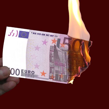 Financial crisisの写真素材