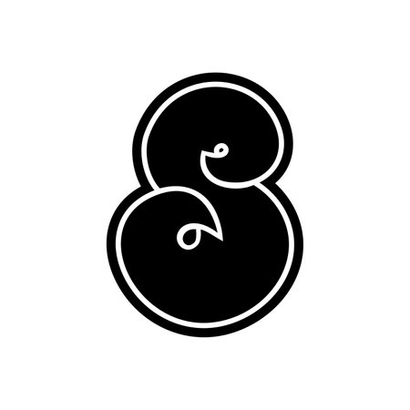 S letter font decorative hand drawn lettering, alphabet vector letter. Handwritten typographic design. Cartoon funny bold letter logo, poster, postcard, hand drawn design. Vector alphabet, lettering.のイラスト素材