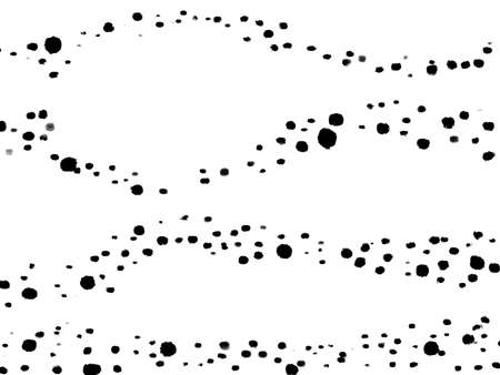 Abstract ink spots hand drawn illustration. Minimalistic hand drawn black and white painting. Watercolor illustration texture for card, background, poster, banner. Hand drawn watercolor spots, drops.の写真素材