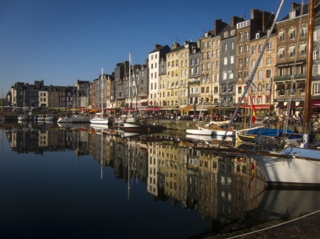 Honfleur Harbourのeditorial素材
