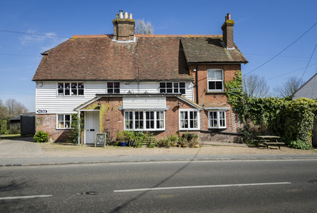 Local public house in a Kent villageのeditorial素材