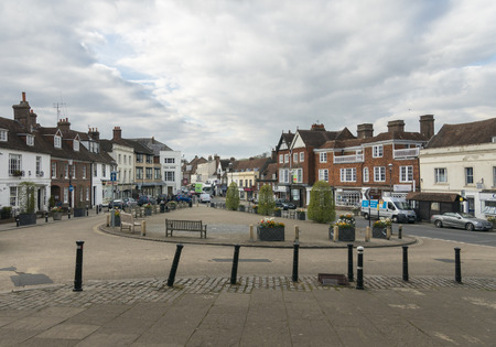 Battle High Street, Battle, Sussex, England, UKのeditorial素材