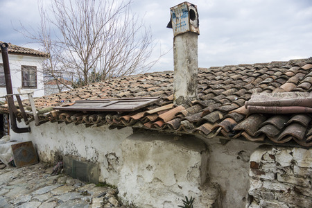 The village of Sirince in the Aegean Region of Izmir, Turkeyの写真素材