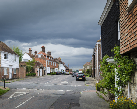 Ancient Cottages in the small town of Winchelsea, East Sussex, Kentのeditorial素材