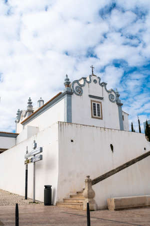 Saint Anne church in Albufeira, Algarve, Portugalのeditorial素材
